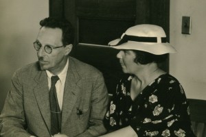 Г.К.Мейстер и Л.А.Мейстер в Америке, 1936 г.