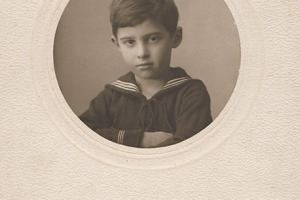 Лев Гольдман - сын Евы Лясс. Не позднее 1925 г.