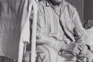 Рувим Мицкун в больнице. 1961 г.
