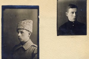 Валентин Лясс - старший сын саратовского врача Савелия Лясса. Около 1914 г.