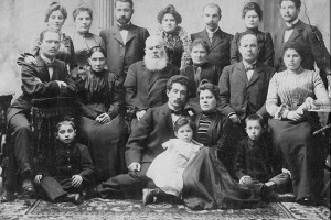 Семейство Лясс. Примерно 1901 год.