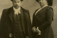 С.А. Лясс и Н.И. Лясс, Саратов, около 1905